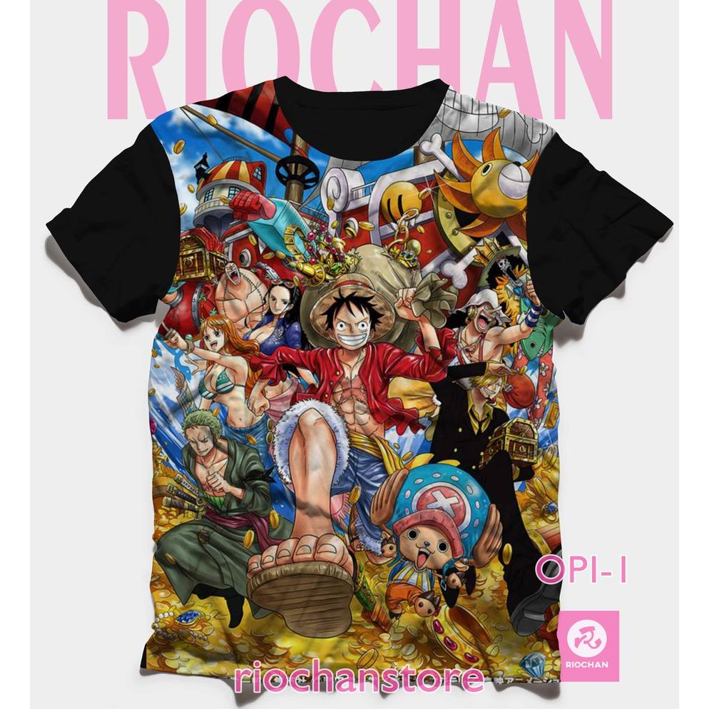 Kaos Custom Anime Manga Komik One Piece