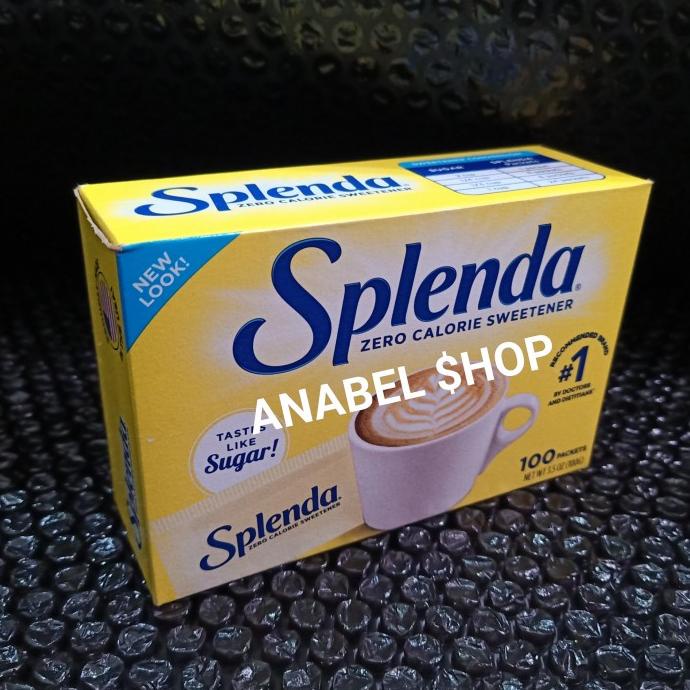 

Splenda Sugar No Calorie Sweetener Isi 100 Pemanis Pengganti Gula