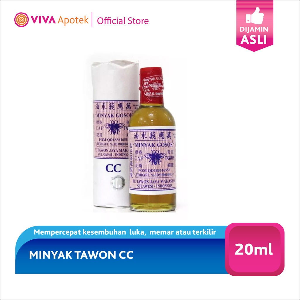 Minyak Tawon CC untuk Meredakan Nyeri Sendi (20 ml)