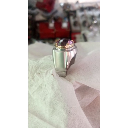 emban ikat ring monel super doff handmade