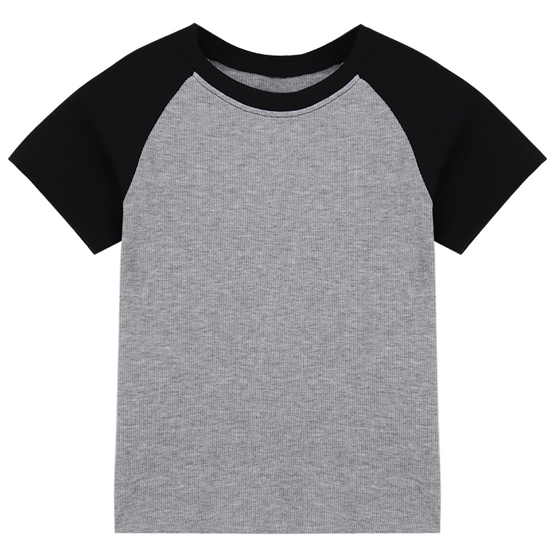 Red Manis Gadis Panas Lengan Pendek T-shirt Pakaian Wanita Musim Panas 2023 Net Merah Gaya Desain Rasa Niche Slim top