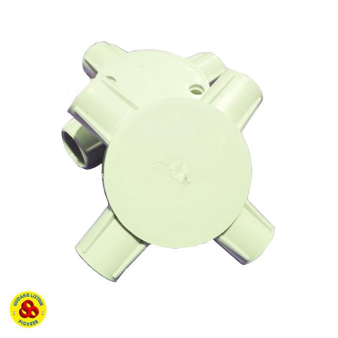 

Tdus Cabang 4 Putih 20Mm / T Dus C4 White Box Kabel Cross Dus