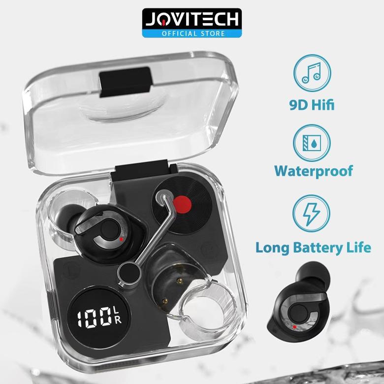 Jovitech E89 Tws Bluetooth Headset Bluetooth Tws Earphone Earbuds Transparant Dual Mode Gaming Earph
