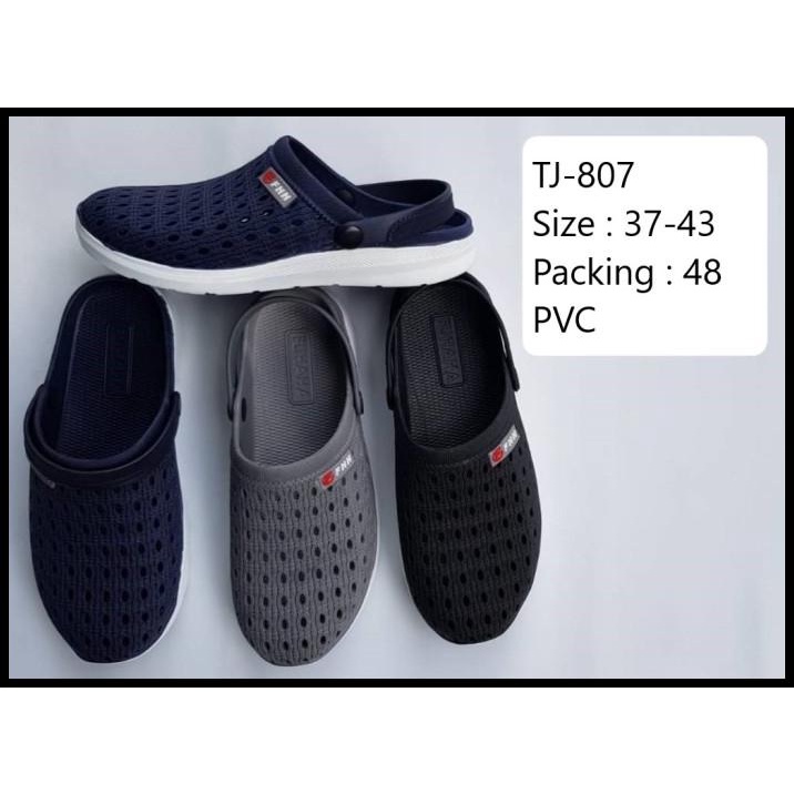 Tj-807 Sandal Baim Karet Pria / Sandal Kodok Pria Fuhaha Size 37-43