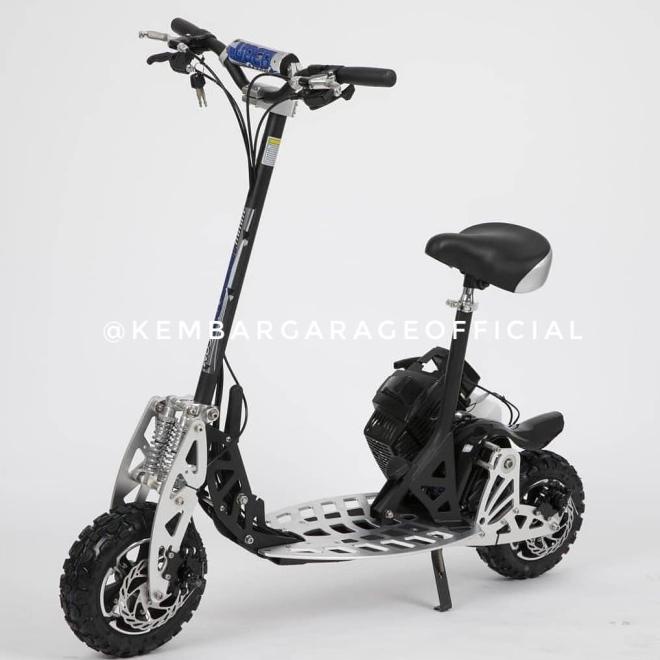 Promo Goped Scooter Engine Uber Scoot 49Cc 2 Speed Skuter Bensin 2T Termurah