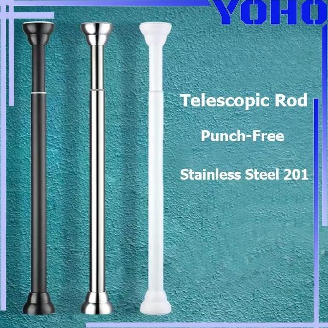 Produk Terbaik] Baju Fleksibel Lemari Tiang Pipa Hordeng Kamar Gawang Mandi Gorden