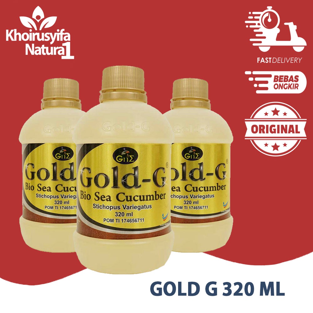 GAMAT GOLD G 320 ML ORIGINAL 100% ASLI GAMAT GOLD 320 ML