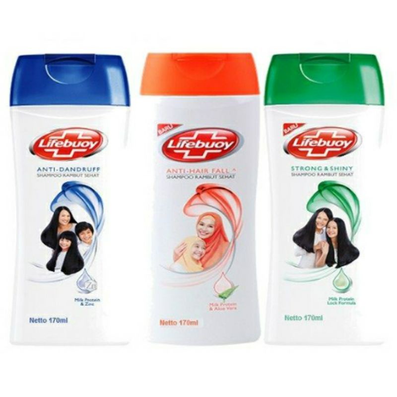 Sampo Lifebuoy 170ml / Sampo Lifebuoy Botol
