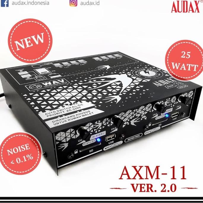 &lt;&lt;&lt;&lt;&lt;] Ampli walet AUDAX AXM-11