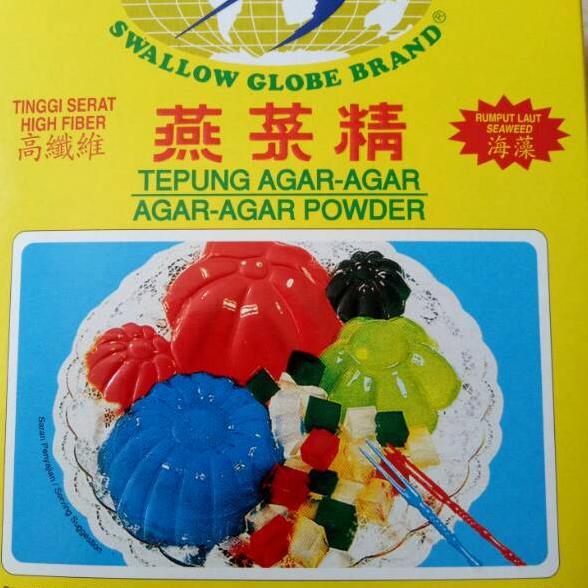 

Star 12.12 Tepung Agar-Agar Swallow Globe Brand satu dus kecil isi 12 sachet . buruan