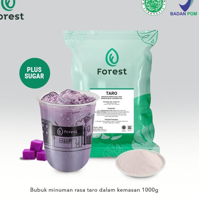 

BRANDS FESTIVAL Bubuk Minuman TARO 1000g PLUS GULA - Forest Bubble Drink serbuuu !