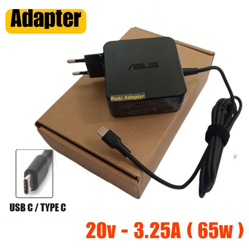 Charger Laptop Asus C213 C213S C213SA C213NA C213N C213SA 20v 3.25 Type C