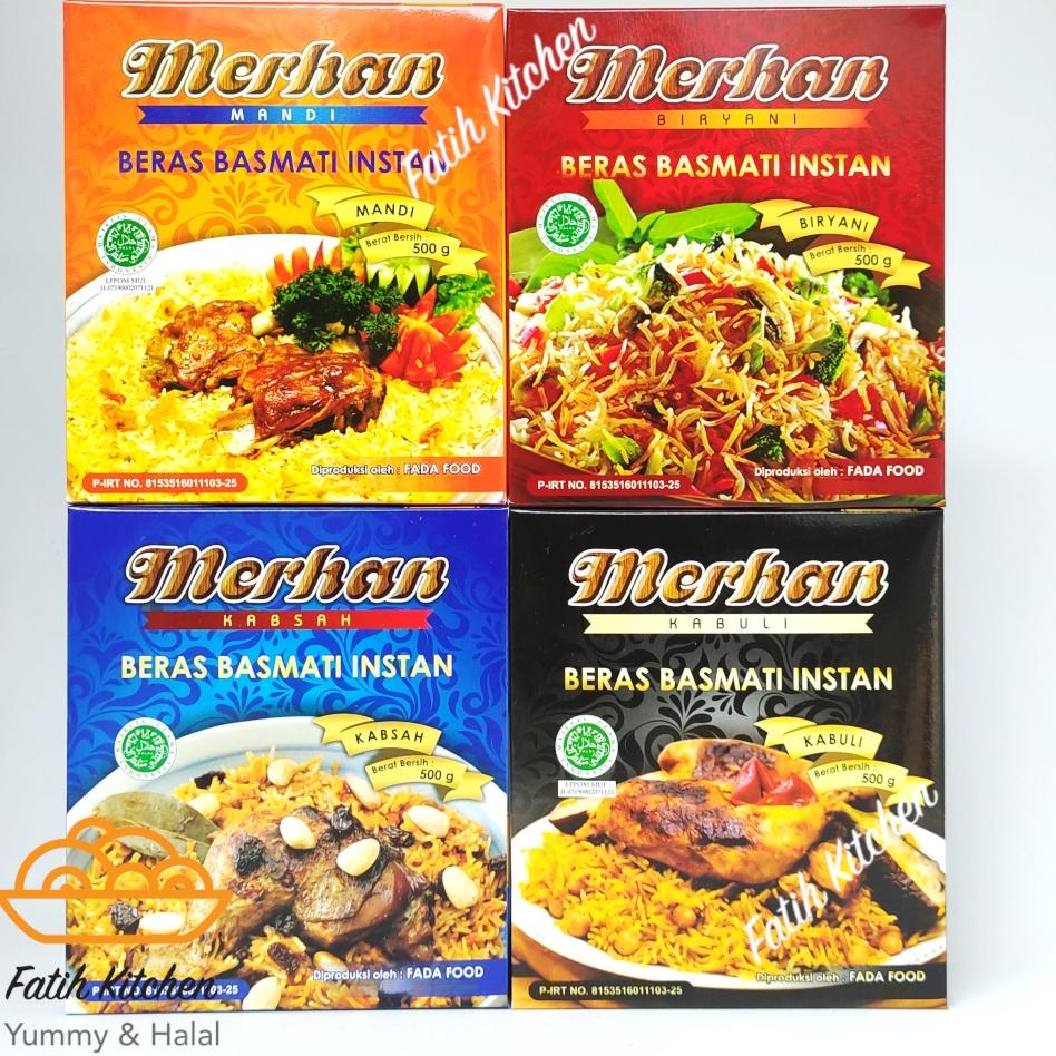 

HARGA GROSIR Merhan Original 500 gram varian Briyani, Mandhi, Kabuli, Kabsah - Paket Beras Basmati dan Bumbu Mandi murah