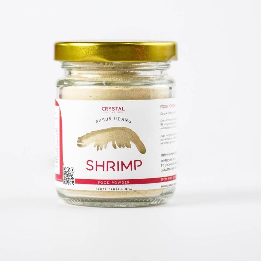 

HOT Product Crystal of the Sea - (80GR) BPOM Certified Shrimp Food Powder / Bubuk Udang Rebon / Umami Powder !!!