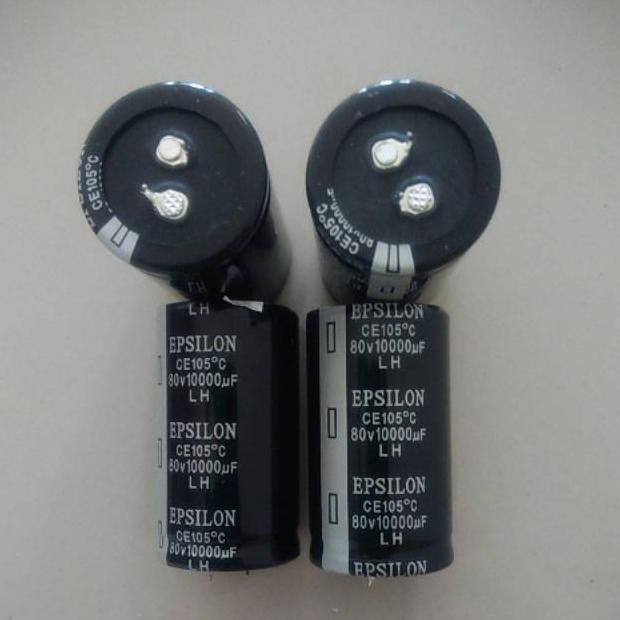 Special ELCO EPSILON 80V 10000UF ORIGINAL 80 V 10000 UF ,.