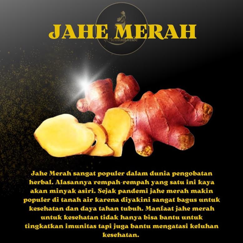 

Model baru - Jahe Merah Bubuk (Murni 100%) ,,