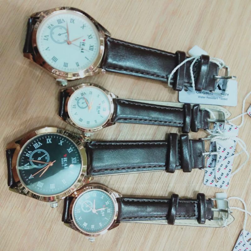 JAM TANGAN COUPLE ANTI AIR STRAP KULIT