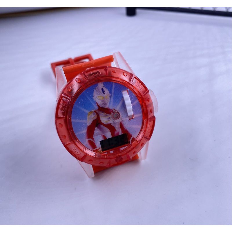 Jam Tangan Anak Laki Laki Murah Digital  Melodi Laser Karakter Ultramen