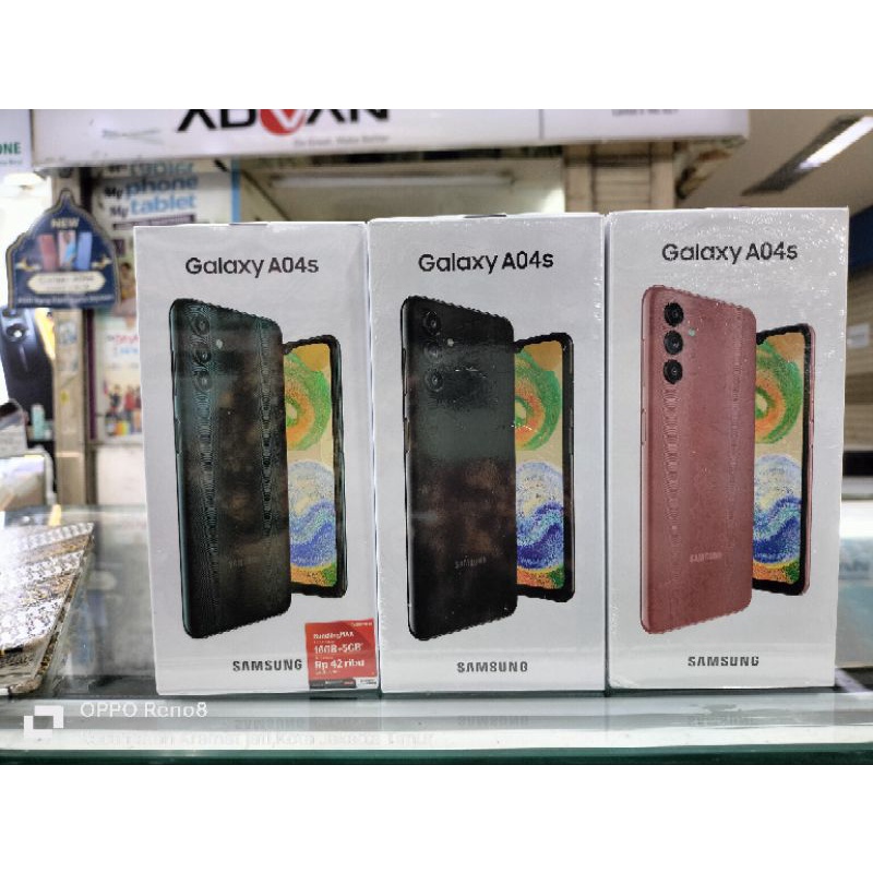 Samsung A04s 4/64 baru segel garansi resmi sein