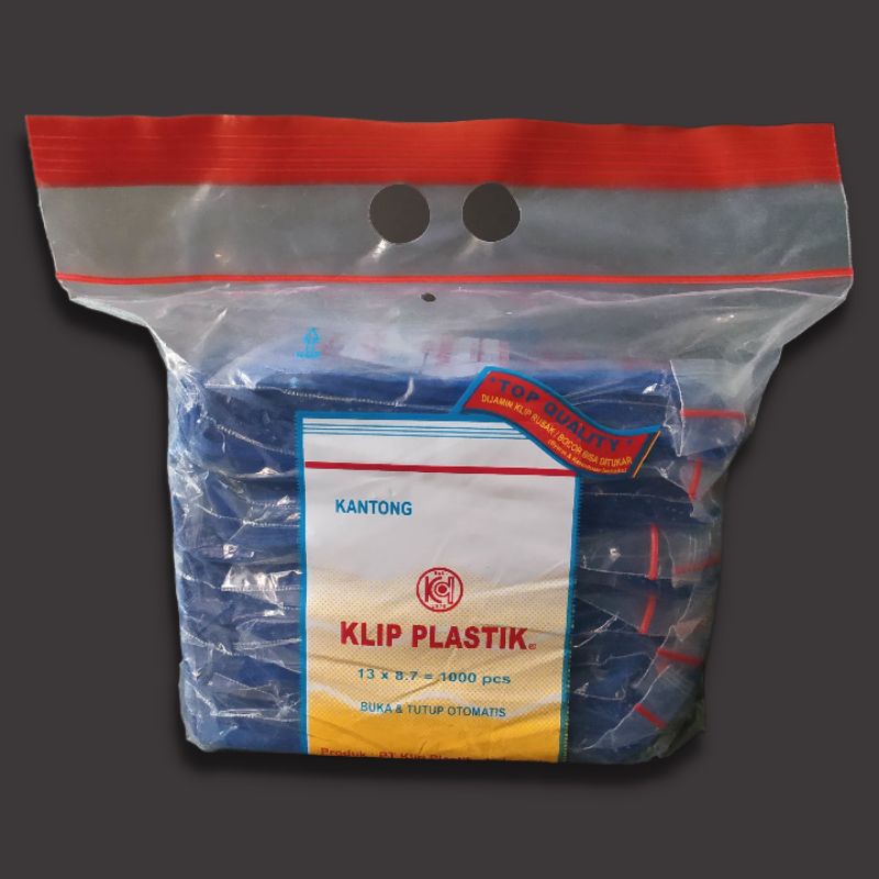 Plastik Klip Obat Ukuran 10x7 | Plastik Obat Klip | Plastik Obat Klip Warna Biru Sablon