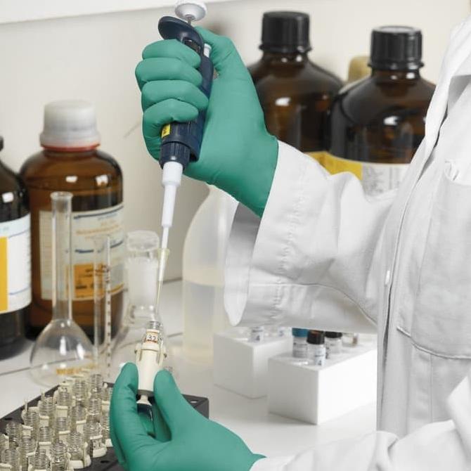 Sarung Tangan Karet nitrile Ansell 92-600 Chemical resistance Gloves