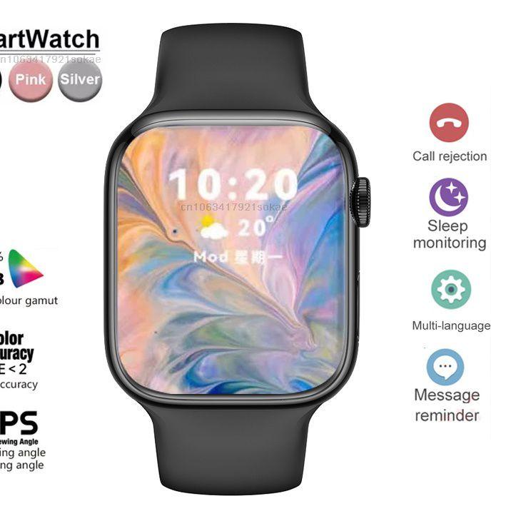 NAS698 [COD] Watch XS8 Pro ORI 1.92 Inci Layar Sentuh 45 Mm Layar Penuh Jam Tangan Pintar Tahan Air 