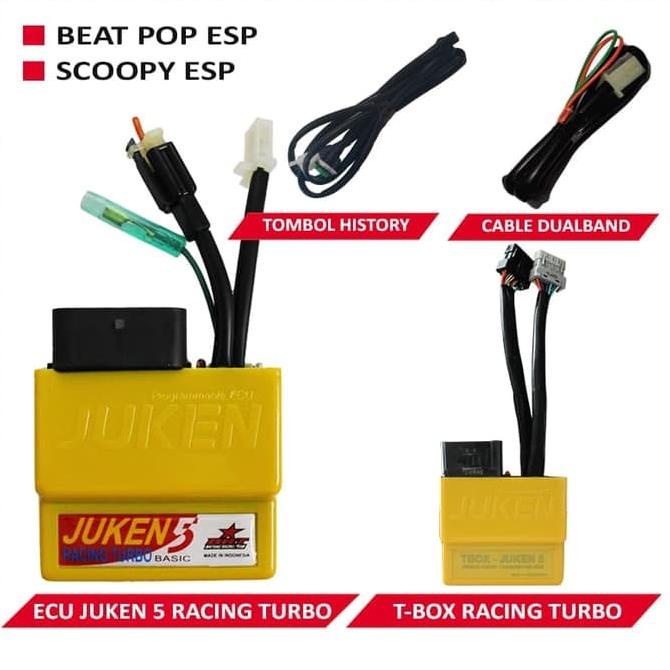 Ecu Brt Juken 5 Racing Turbo (Beat Pop Esp/Scoopy Esp) + Tbox