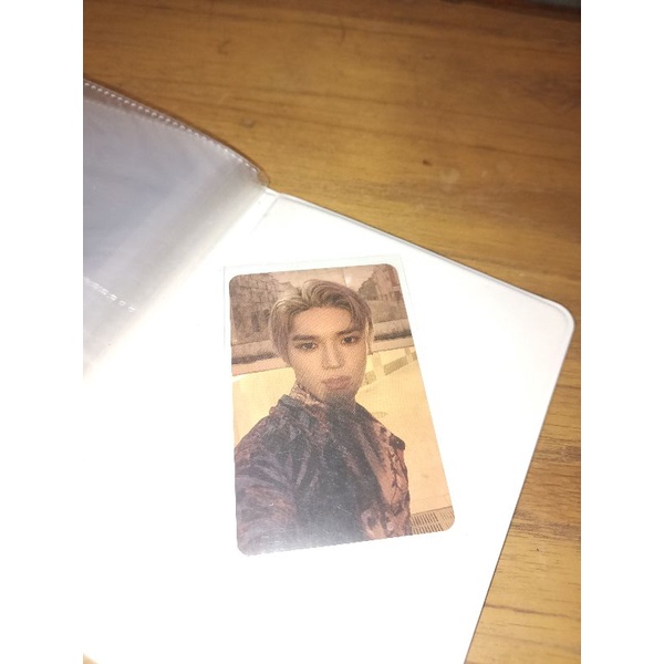 nct photocard official taeyong Ace kit
