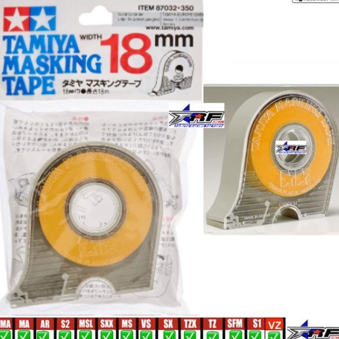 

TAMIYA 87032 MASKING TAPE 18MM WITH DISPENSER DRIFTED