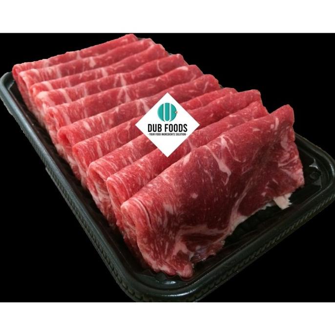 

Beef Sirloin Slice Sukiyaki / Yaklniku / Shabu Shabu Impor 1 Kg Toko_Quirinus