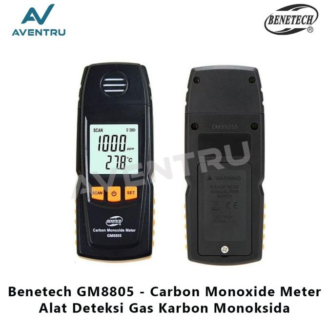 Carbon Monoxide Meter Amonia CO Gas Leak Detector Benetech GM8805
