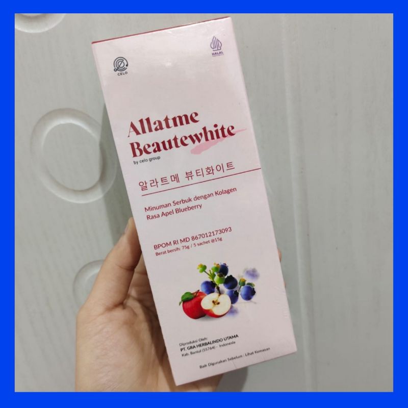 (READY STOK) CELO WHITENING INFUSION DRINK / ALLATME COLLA DRINK (5 SACHET)