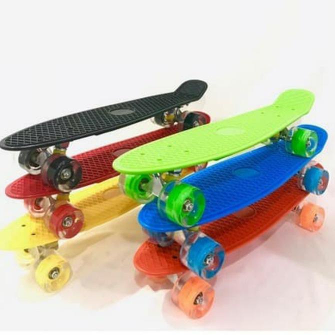 PENNY BOARD SKATEBOARD FISH BANANA BOARD PENNY BOARD ANAK 22 INCH