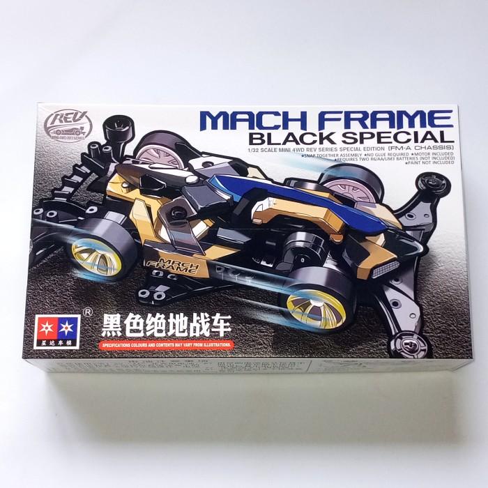 Tamiya Mini 4WD Merk Daxing Mach Frame Black Special
