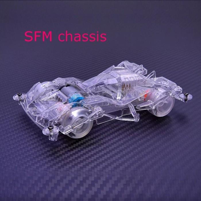 Tamiya Mini 4WD Merk Daxing Brocken Gigant SFM chassis Clear