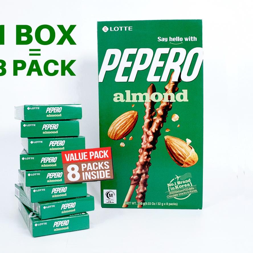 

Sale ✔️ Lotte Confectionery Almond Jumbo Pepero 256g