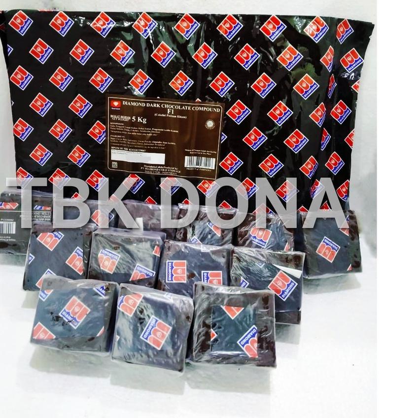 

Discount ✔️ DIAMOND DARK CHOCOCLATE COMPOUND 5 KG / COKELAT DARK DIAMOND 5 KG / Coklat Dark Diamond