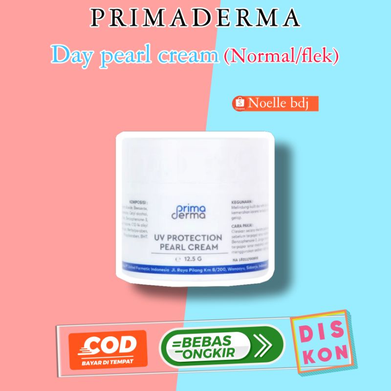 PRIMADERMA UV PROTECTION PEARL CREAM / Sunblock Mutiara / Suncare Mutiara / Cream Mutiara ORIGINAL B