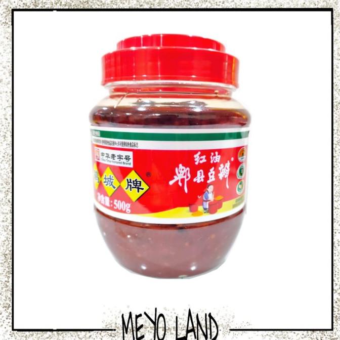 

Pixian Broad Bean Chili Paste Sauce 500gr asli Sichuan Doubanjiang oil