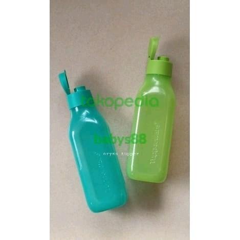 TUPPERWARE SQUARE BOTTLE 1LITER - TUPPERWARE BOTOL MINUM SQUARE 1LITER