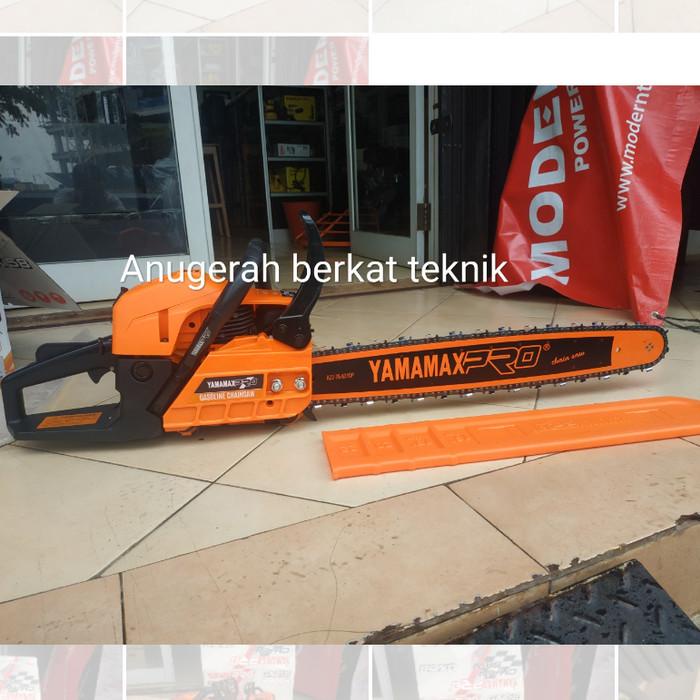 Terlaris Yamamax Mesin Gergaji Kayu Pohon Chainsaw Senso 22 Inch