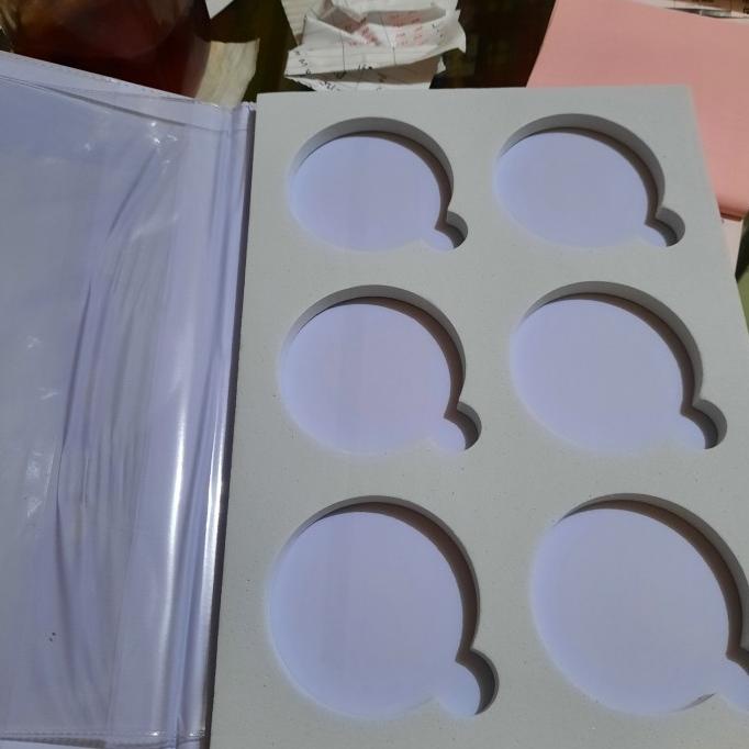 tempat contoh/sample lensa optik/kacamata