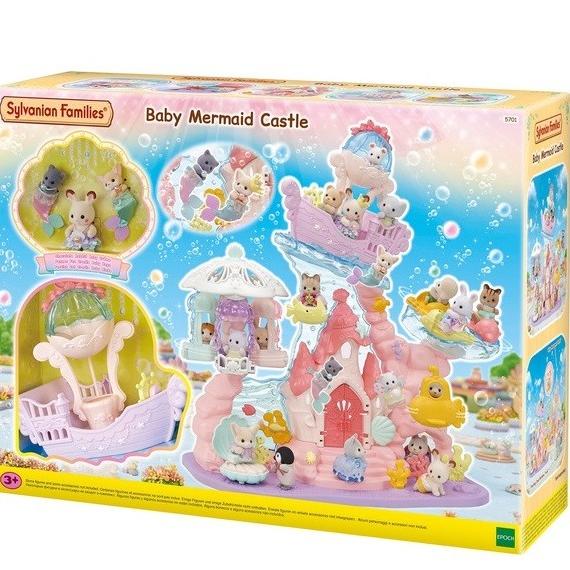 Mainan Koleksi Sylvanian Families Baby Mermaid Castle