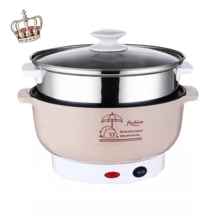 Jual Hongzhuo Mini Rice Cooker Panci Listrik Serbaguna 1L / Electric Cooking  Pot / Panci Listrik Multifungsi-Daya rendah