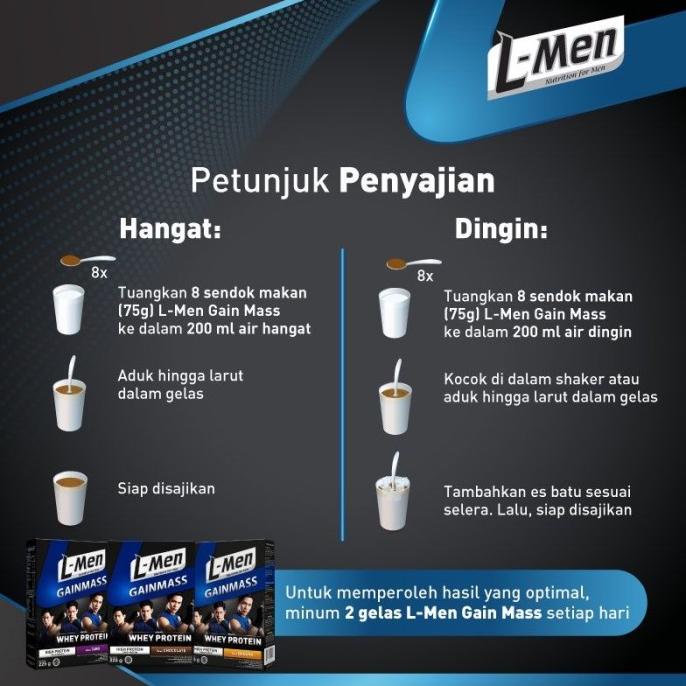 WHEY PROTEIN L-MEN GAIN MASS WHEY PROTEIN - NUTRITION FOR MEN EL09I09A82L