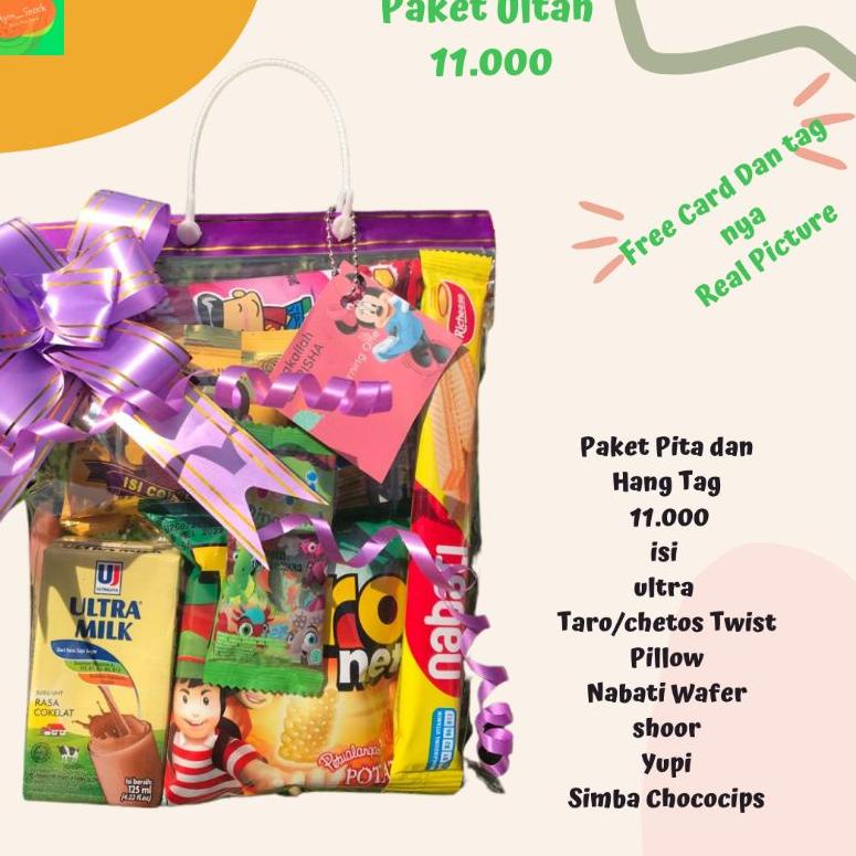 

《packingaman》 Bingkisan Snack Ultah Anak/Paket Ultah Anak Lengkap