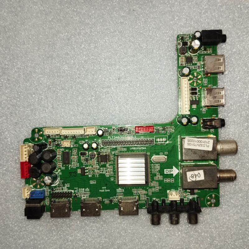 mainboard mb mesin tv led polytron PLD32TS1503S PLD32TS1503