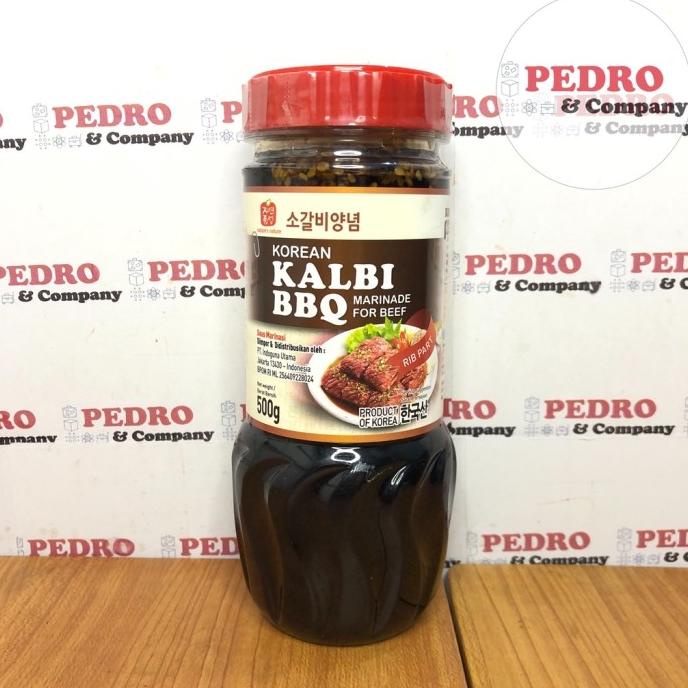 

Jinsung kalbi BBQ korean marinade 500 gram - bumbu daging sapi beef