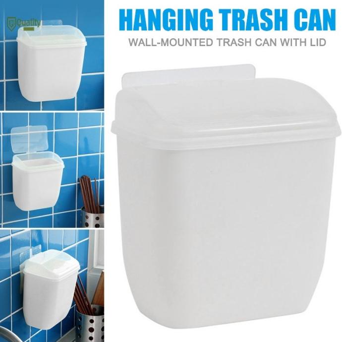 Tempat Sampah Gantung Dinding Multifungsi Untuk Kamar Mandi / Dapur Karlaniza20