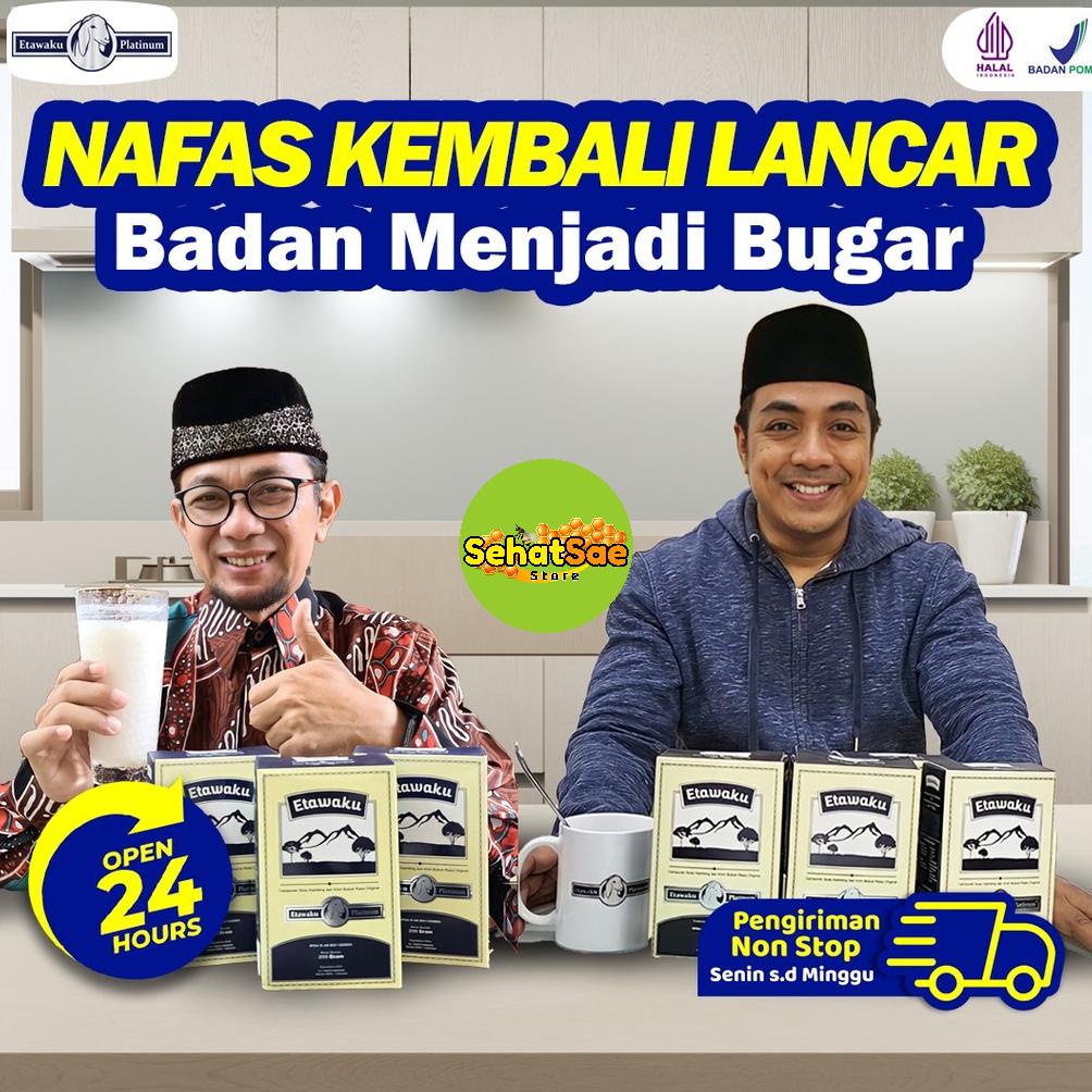 

(READY STOCK) Etawaku Platinum - Susu Kambing Etawa Tinggi Kalsium & Rendah Gula Bebas Alergi & Tulang Kuat Lancarkan Sistem Pencernaan Tingkatkan Kekebalan Imunitas Tubuh Isi 200gr Non COD